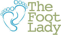 The Foot Lady Logo