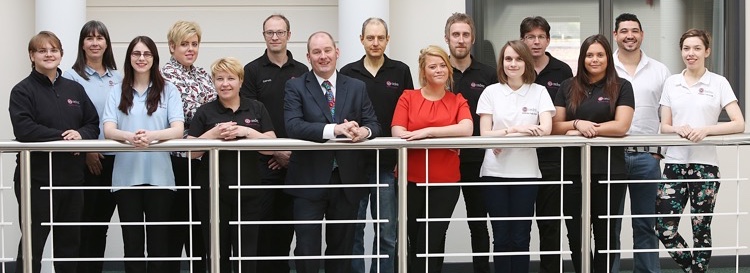 The team at Cedrec moving to pastures new. 