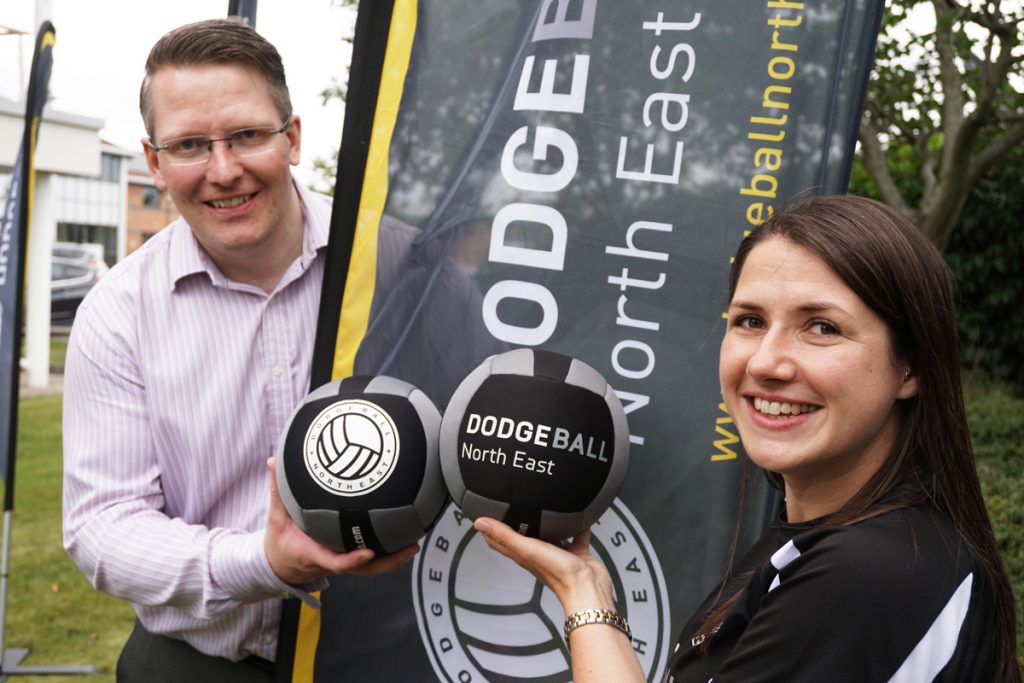 Paul Finch, Pulse Creative Marketing & Angela Karamath, Dodgeball North East