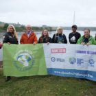 Climate Action North welcomes Sacha Dench aka the Human Swan