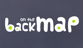 Back on the map logo