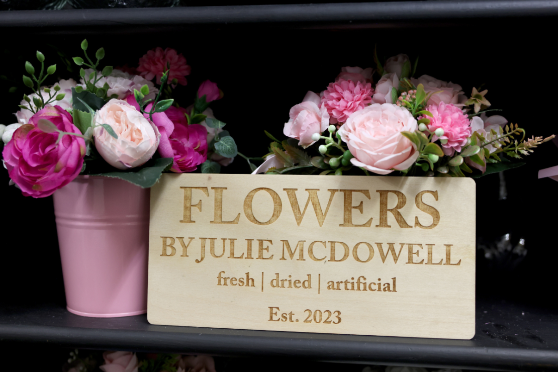 Flowers by Julie McDowell