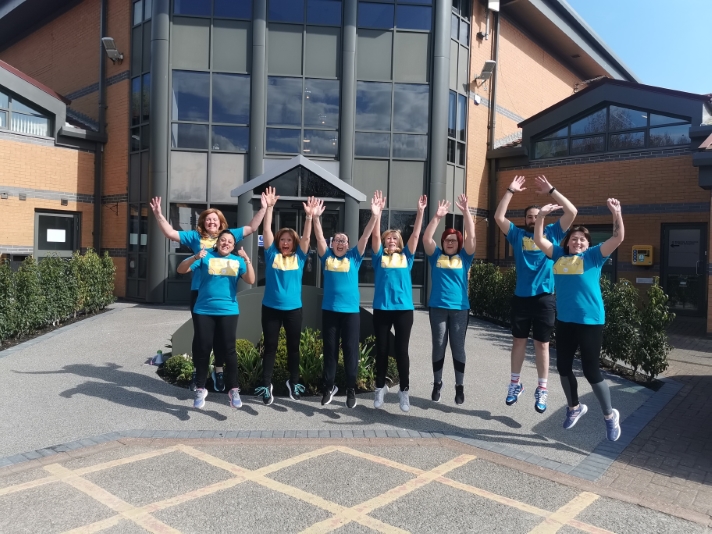 BIC team for Active Sunderland Workplace Games 2023.